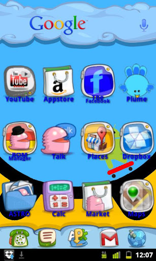 ADW.THEME Miui Cartoon