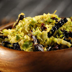 Ancho Chile Brussels Slaw