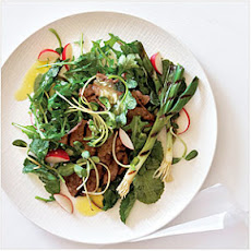 Grilled Beef and Spring Onion Salad