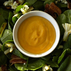 Grilled Scallion and Spinach Salad with a Scallion Dressing
