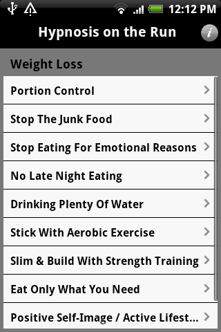 Hypnosis OTR – Weight Loss