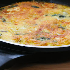 Mushroom Lover's Frittata with Spinach and Cheese