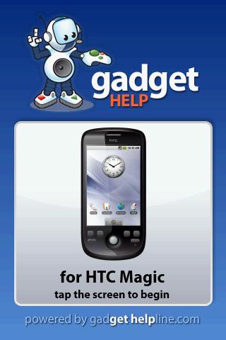 HTC Magic - Gadget Help