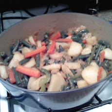 Yataklete Kilkil -- Ethiopian Vegetables With Garlic and Ginger
