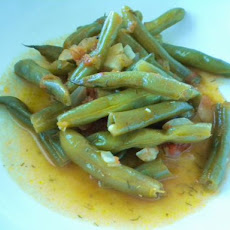 Braised Greek Green Beans