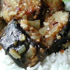 Stir-Fried Eel With Black Bean