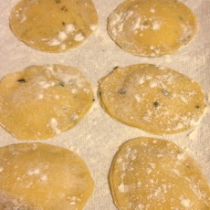 Homemade Sage Ravioli With Ricotta,Walnut and Shredded Herbed Duck Sauce