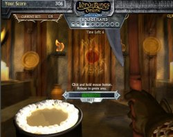 Lord of the Rings Swig & Toss game