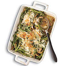 Green Bean Casserole with Madeira Mushrooms