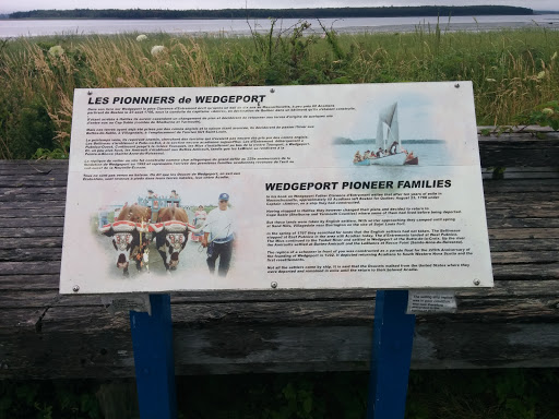 Wedgeport Pioneer Families Sign