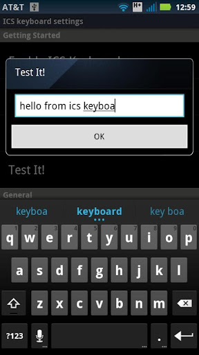 Italian for ICS Keyboard