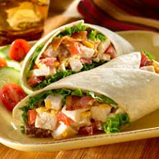 Creamy Cheddar Blt Turkey Wraps
