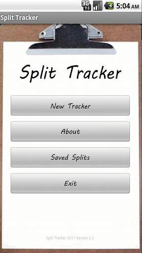 Split Tracker