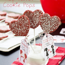 Red Velvet Cookie(s) Pops