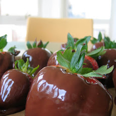 Dark Chocolate Dipped Strawberries