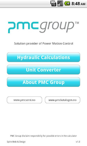 Hydraulic calculations