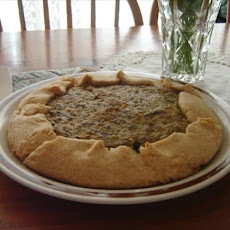 Savory Mushroom Tofu Pie