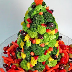 Christmas Tree Edible Centerpiece