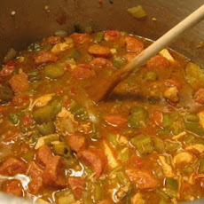Rho's Chicken & Sausage Gumbo