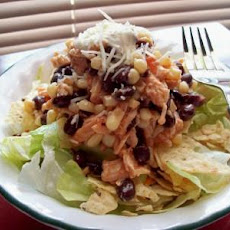 Leftover Chicken Santa Fe Salad
