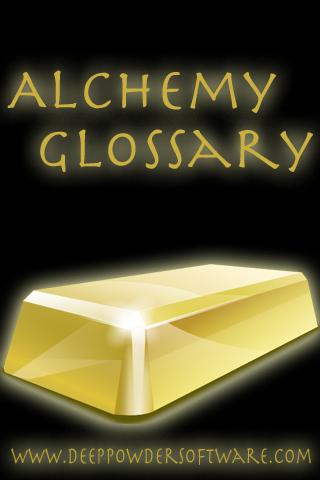 Alchemy Glossary