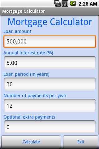 Mortgage Calculator