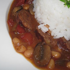 Diabetic Italian Sausage and White Bean Stew