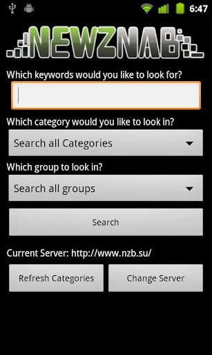 Newznab Search