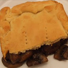Kangaroo and Beer Pie with Damper Pastry
