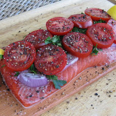 Cedar Plank Grilled Salmon