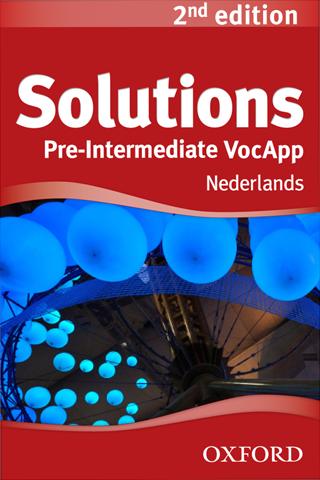 Solutions 2e editie VocApp Ned