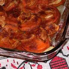 Scalloped Sweet Potatoes and Apples