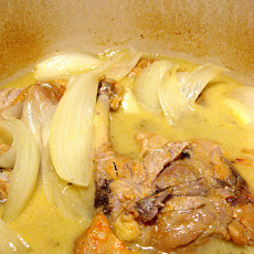 Chicken in White Wine Sauce