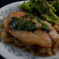 Lemon Butter Tilapia