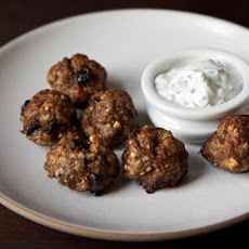 Lamb Meatballs with Yogurt Sauce