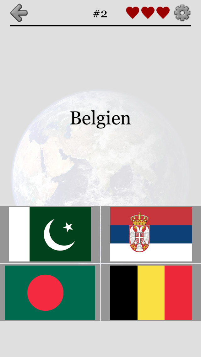 Android application Flags of All World Countries screenshort