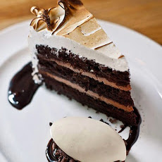 Devil's Food Cake with Black Pepper Boiled Icing