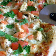Pesto Chicken Pizza