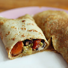 Greek Vegetable Wrap