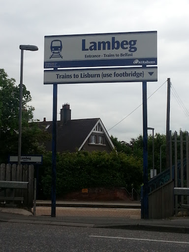Lambeg Train Station