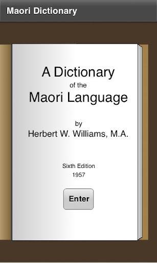 Williams' Maori Dictionary