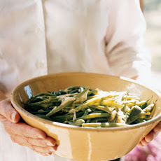 Stewed Green Beans and Poblanos