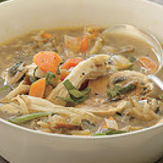 Creamy Wild Rice-and-Mushroom Soup
