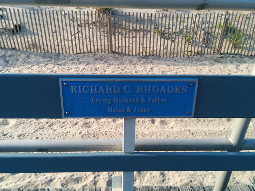 Richard C. Rhoades Memorial Bench