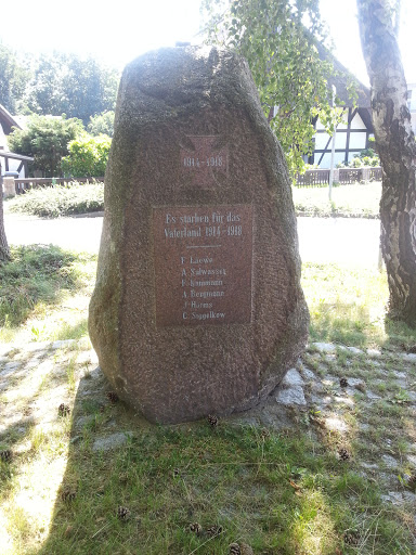 Kriegerdenkmal - Diedrichshagen