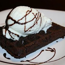 Waffle Iron Brownies