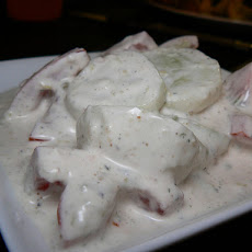 Creamy Cucumber Salad