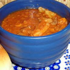 Beefy Lentil Vegetable Soup