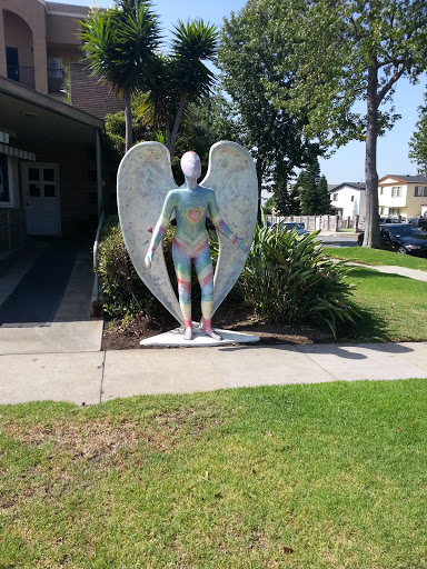 Color Angel Statue