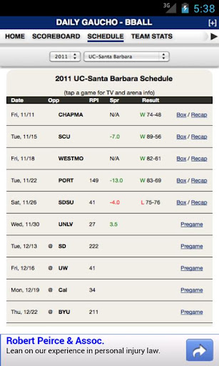 免費下載運動APP|UCSB Basketball by StatSheet app開箱文|APP開箱王